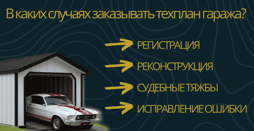 Заказать техплан гаража в Ногинске и Ногинском районе под ключ
